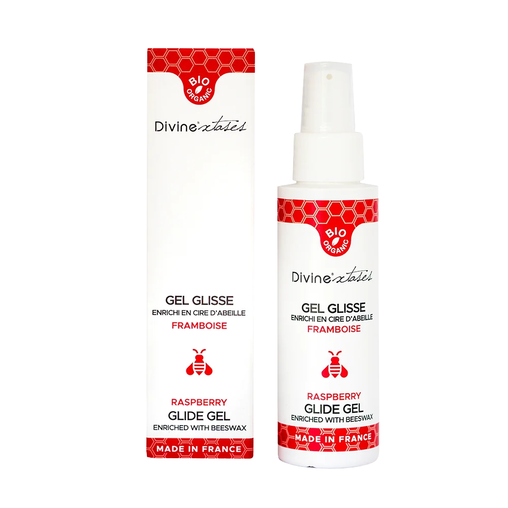 Divinextases Bio hydratační lubrikační gel s malinovou vůní - 100 ml