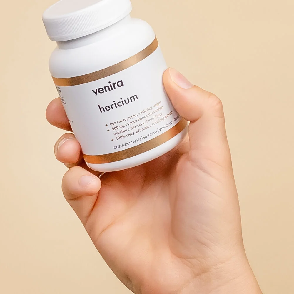 Venira Hericium 60 kapslí