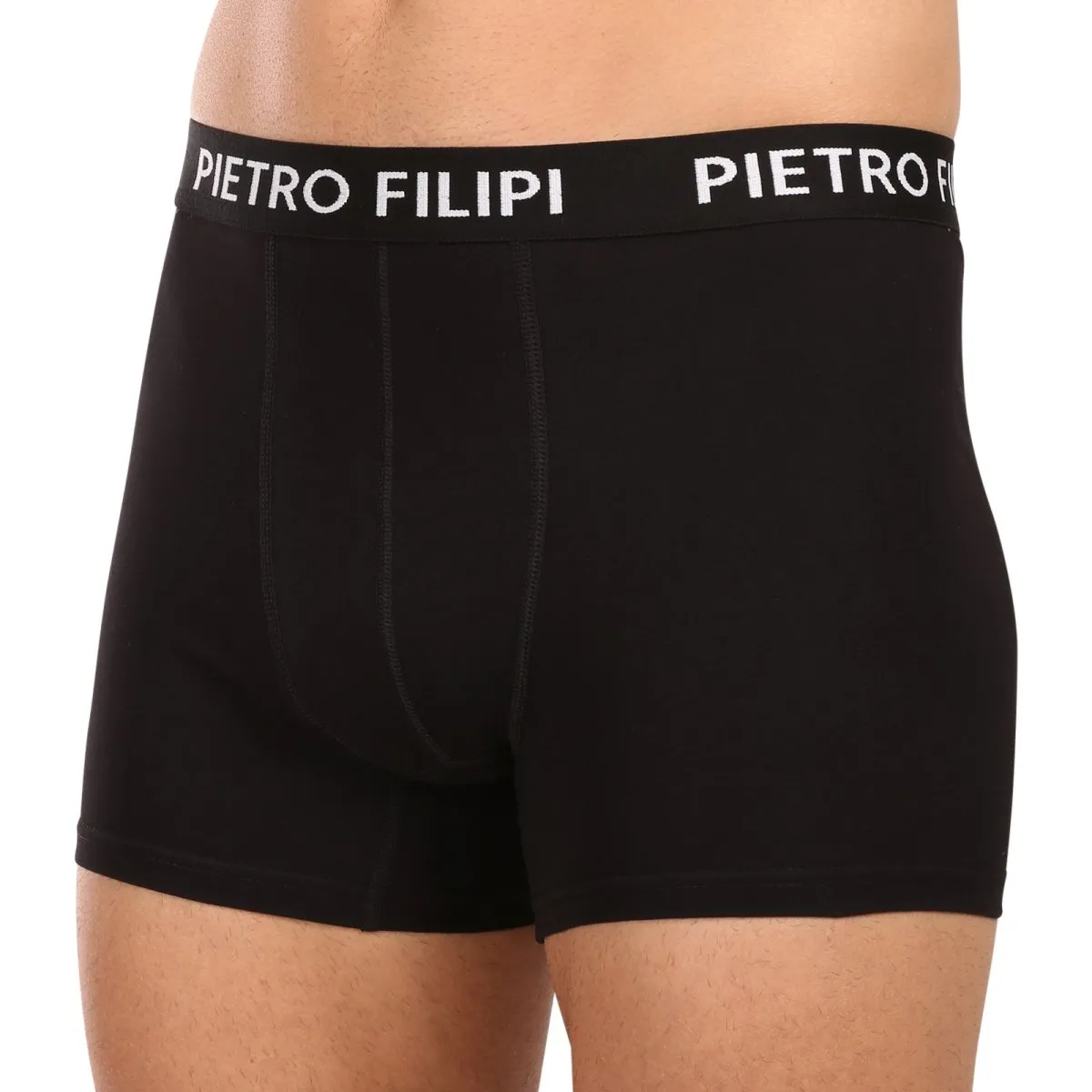 Pietro Filipi 5PACK pánské boxerky černé (5BCL002) M