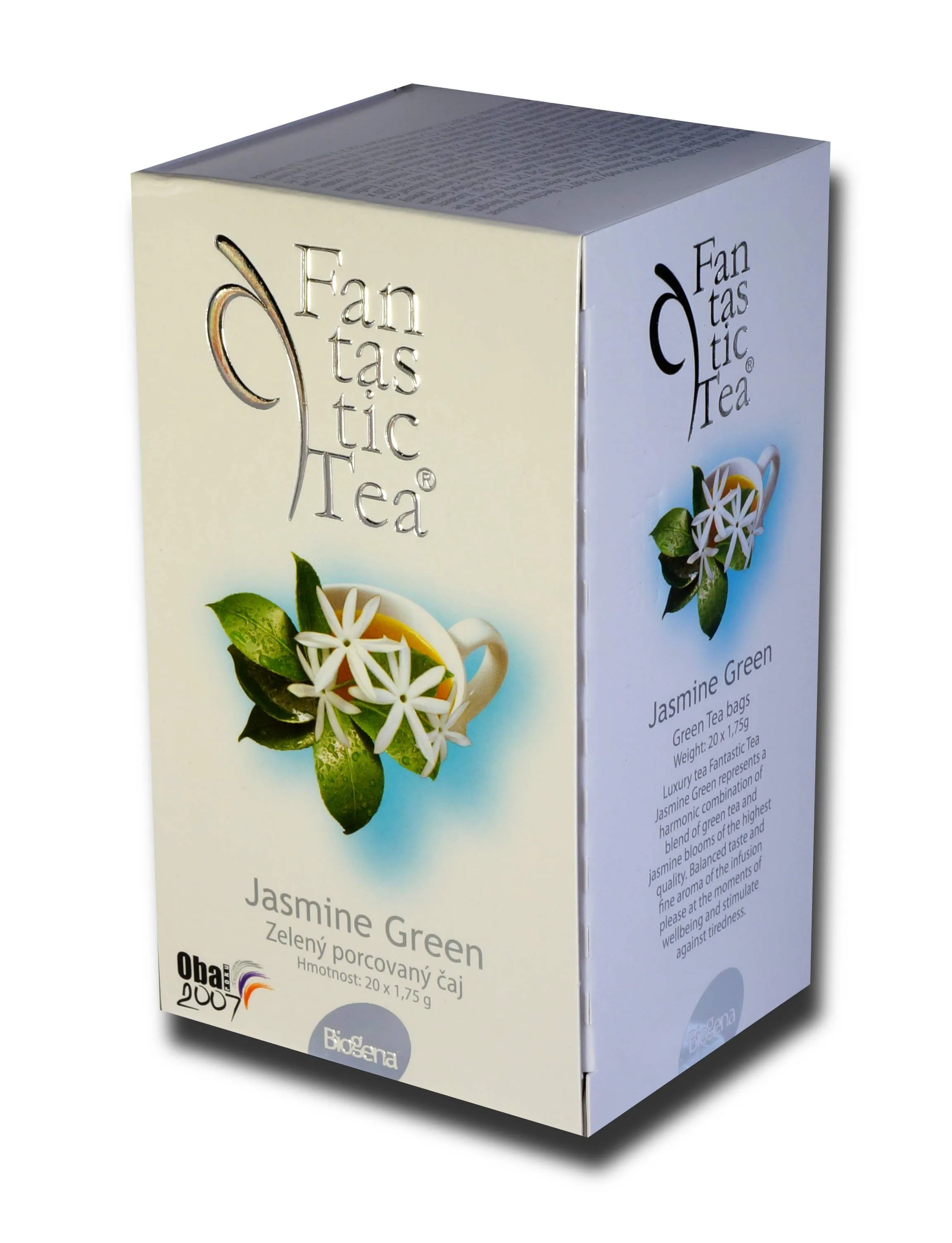 Biogena Fantastic Tea Jasmine Green 20 x 1,75 g