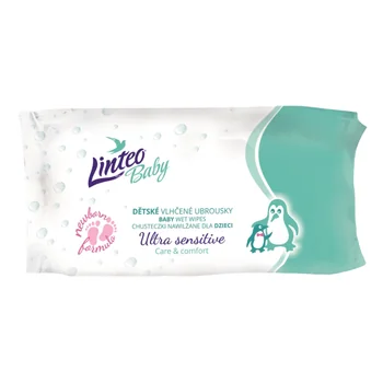 Linteo Baby Ultra sensitive vlhčené ubrousky 64 ks