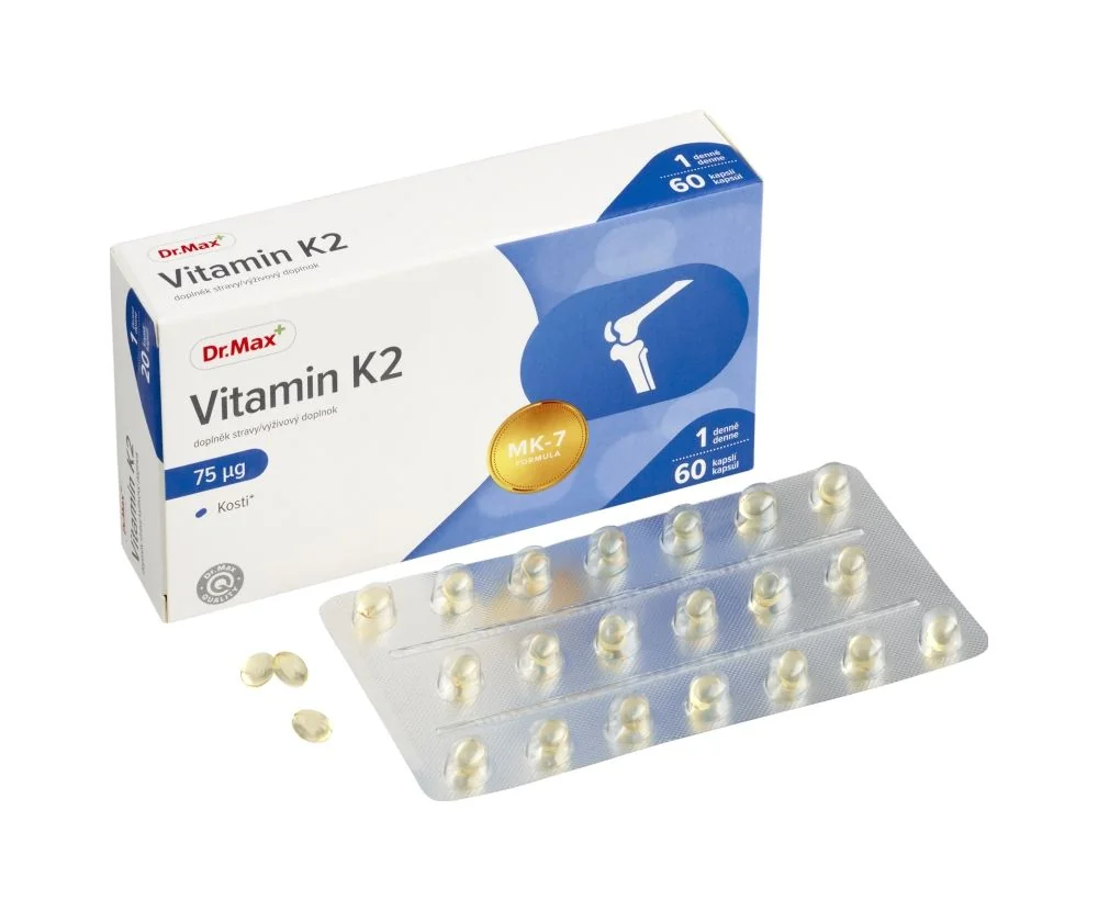 Dr. Max Vitamin K2 60 kapslí