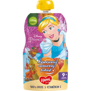 Hami Disney Princess ovocný koktejl kapsička 6x110 g