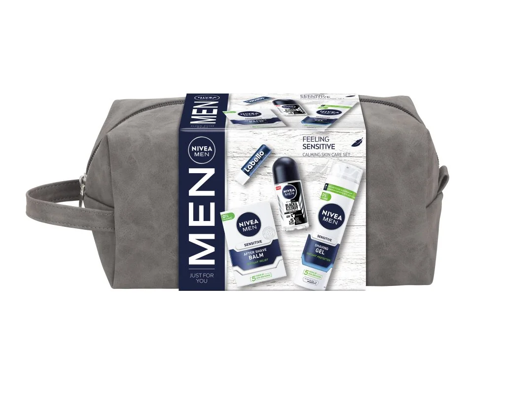 Nivea Men Bag Feeling Sensitive dárkový set