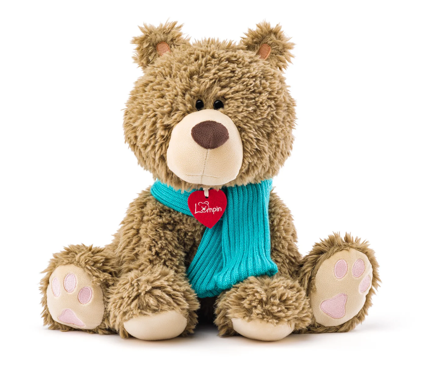 Lumpin Medvěd Bariboo se šálou velký, 30cm