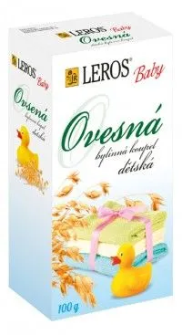 Leros Baby Dětská bylinná koupel ovesná sáčky 5x20 g