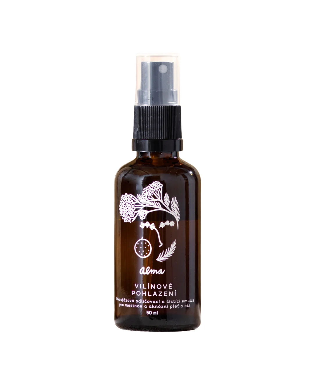 Alma Dvoufázová odličovací a čistící emulze Vilínové pohlazení 50 ml
