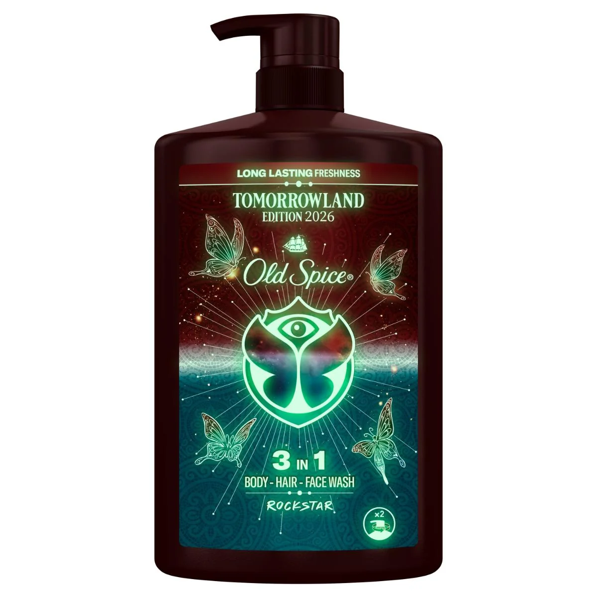 Old Spice Rockstar Sprchový gel 3v1 1000 ml