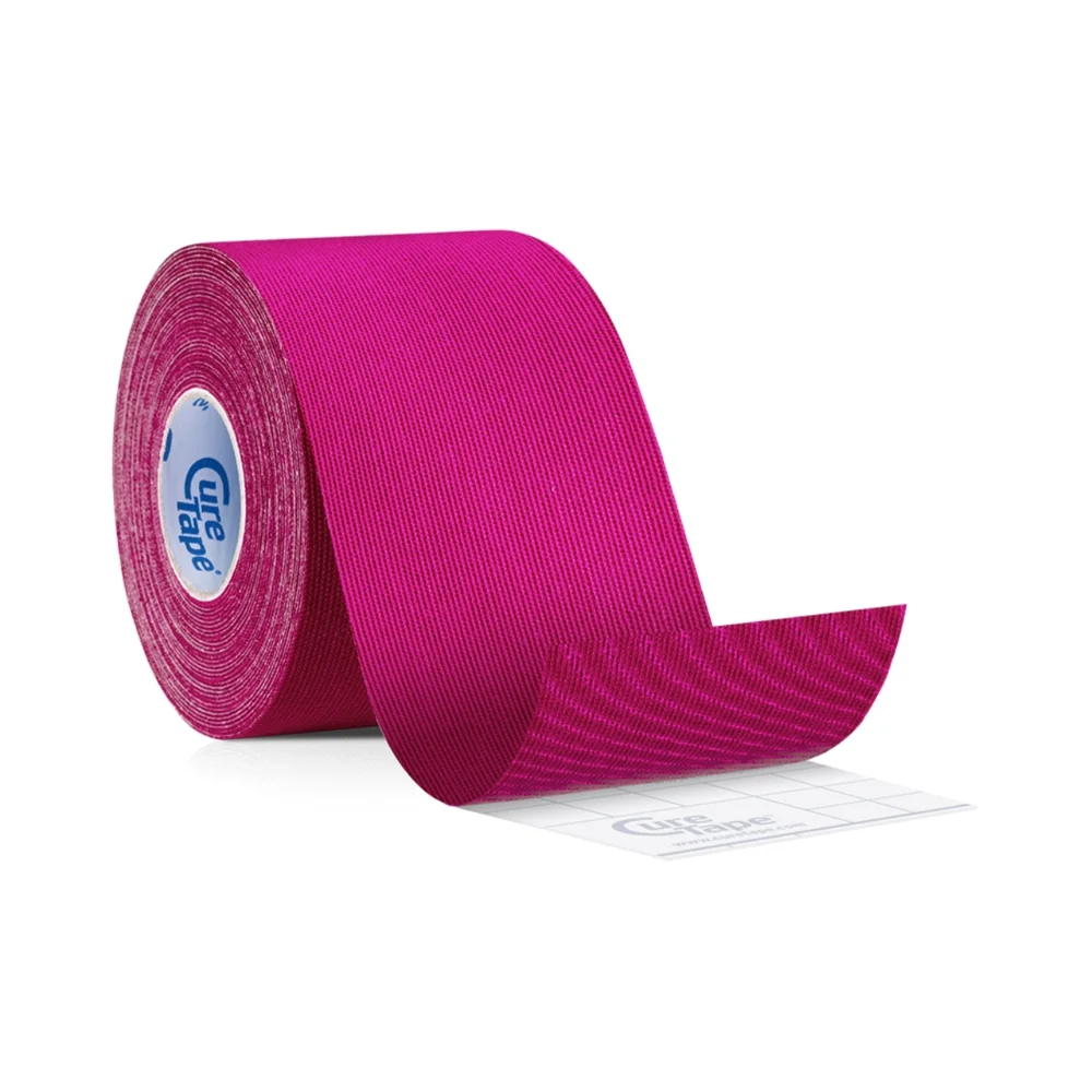 CureTape Sports 5 cm x 5 m kineziologický tejp růžový