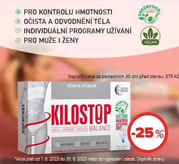 Astina KILOSTOP SLEVA 25 % (červen 2023)