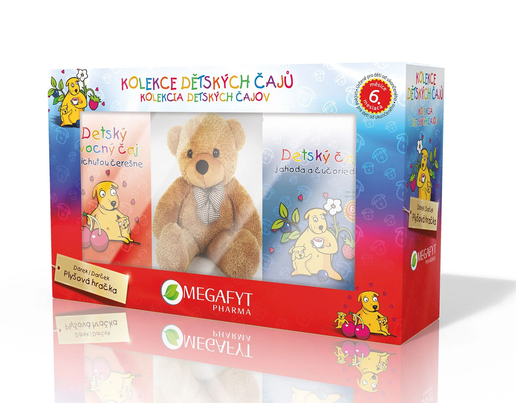 Megafyt Kolekce dětských čajů 80g + hračka