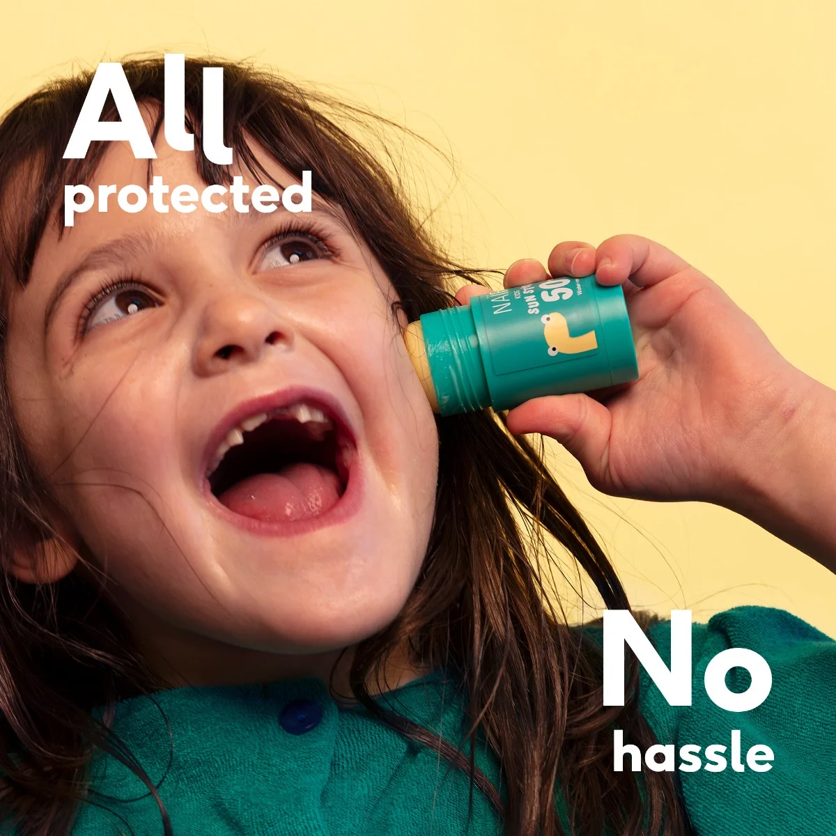 NAIF Dětská ochranná tyčinka na opalování SPF 50