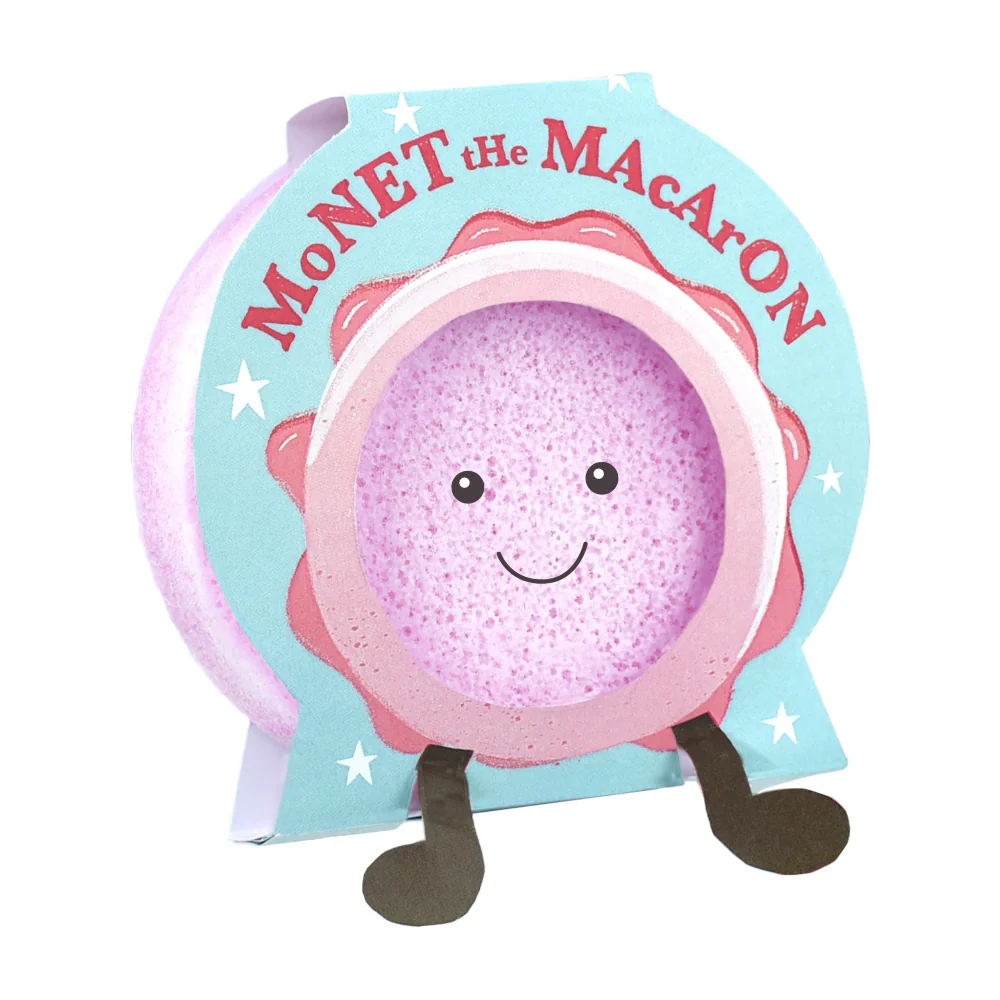 Bomb Cosmetics Mýdlová houbička Monet the Macaron 100 g