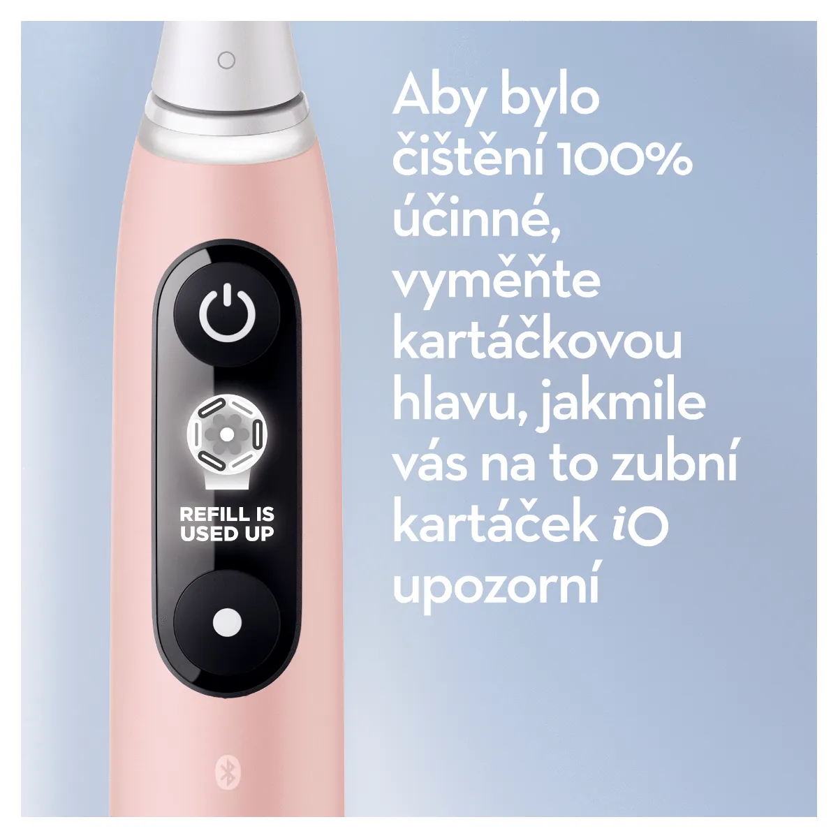 Oral-B iO6 Duo Series Black/Pink Sand Extra Handle elektrický zubní kartáček 2 ks