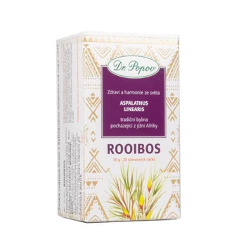 Dr. Popov Rooibos porcovaný čaj 20x1,5 g