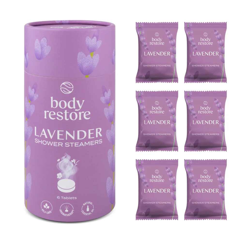 Body Restore Aromatické tablety do sprchy levandule 6 ks