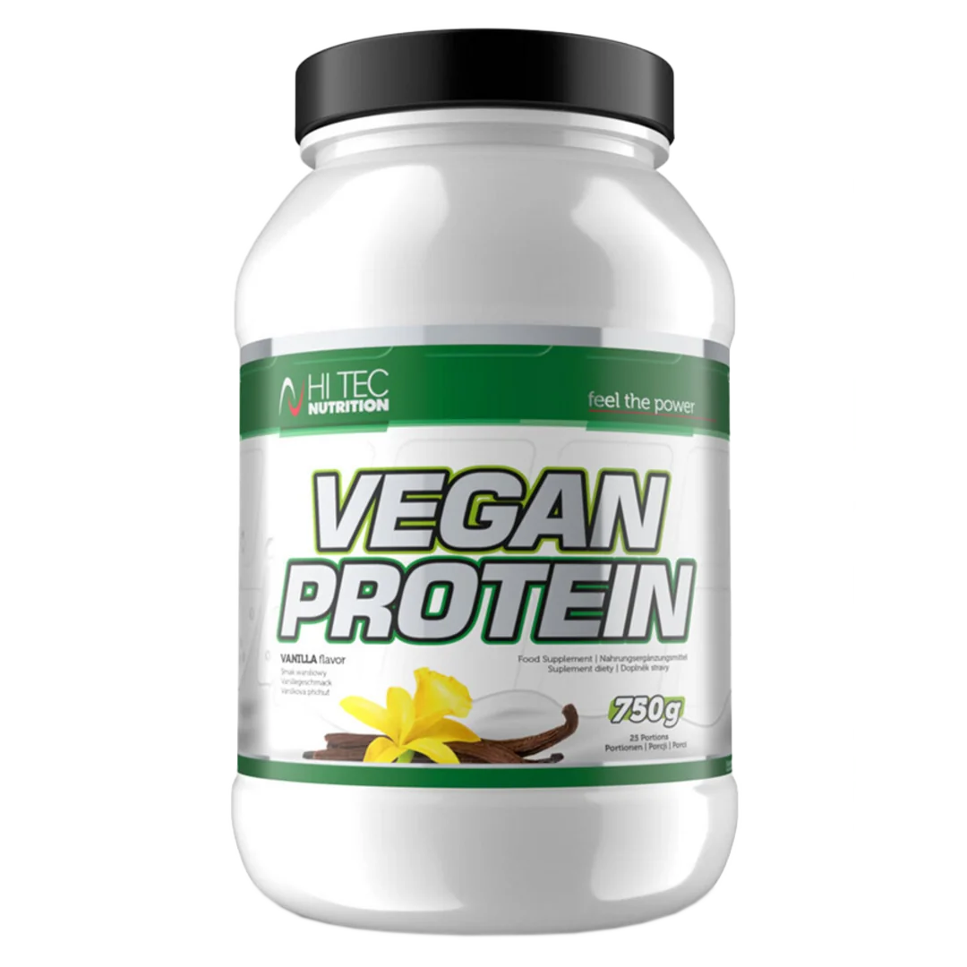 HiTec Nutrition Vegan protein 750g - čokoláda