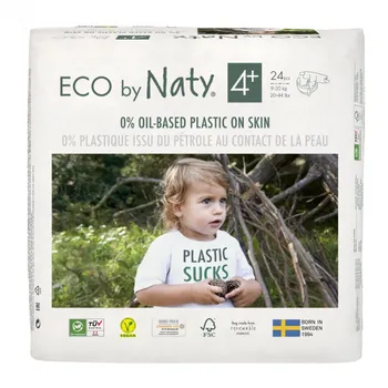 ECO by Naty Maxi+ 9-20 kg dětské plenky 24 ks