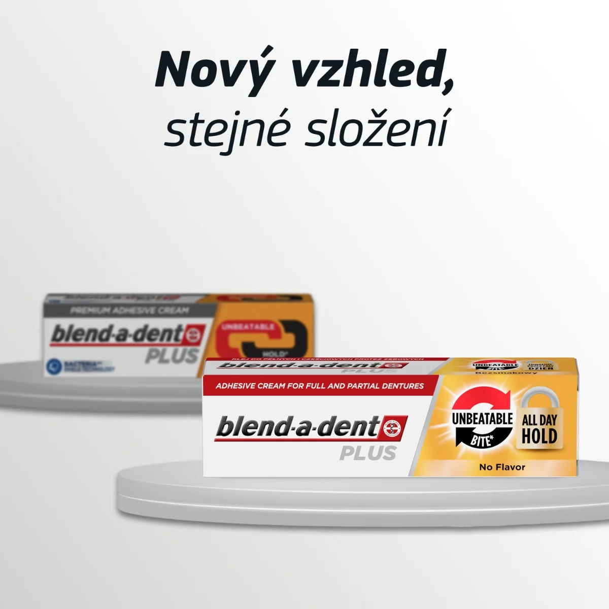 Blend-a-dent Plus Unbeatable Bite fixační krém 40 ml