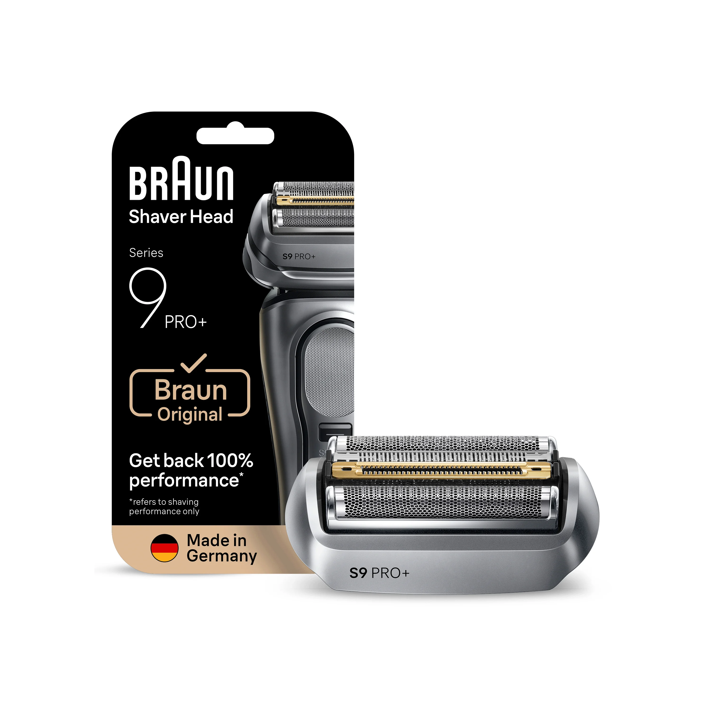 Braun Series 9 PRO+ 96M náhradní hlavice pro elektrický holicí strojek 1 ks stříbrná