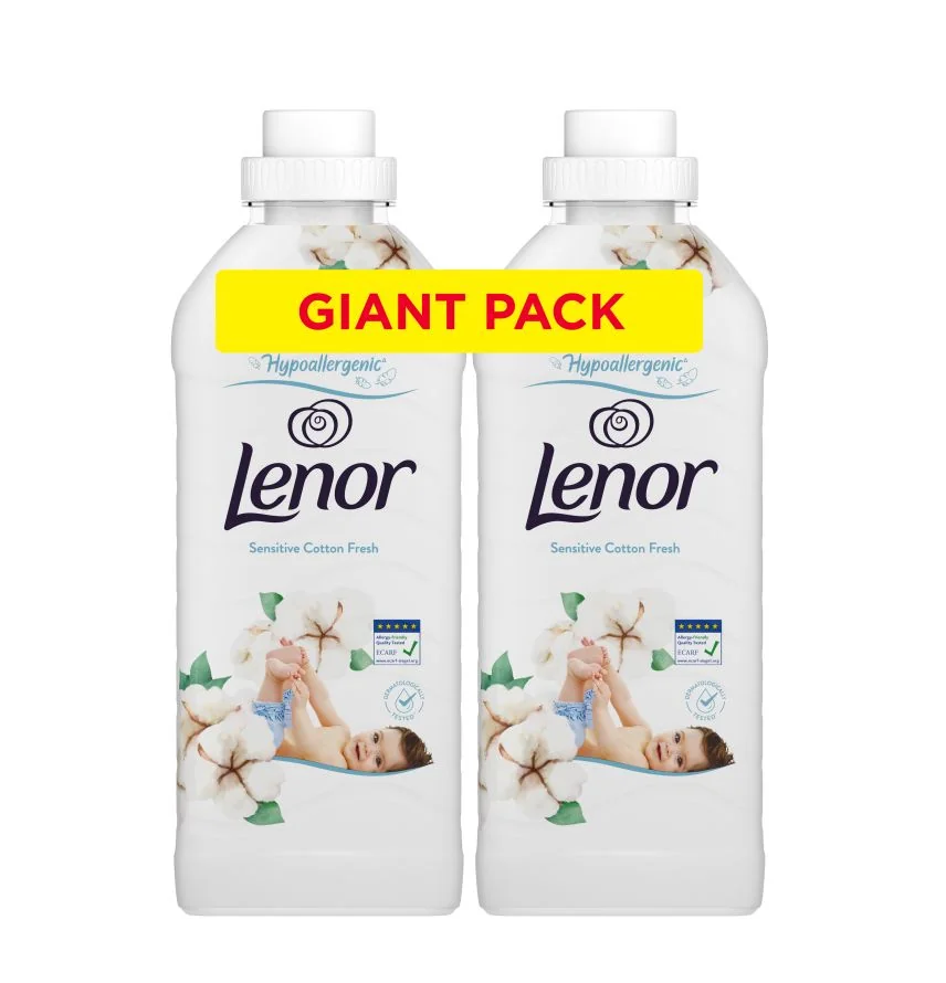 Lenor Aviváž Cotton Sensitive 2x1,2 l 96 praní