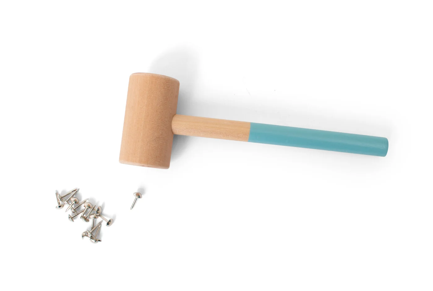 BS Toys Zatloukačka s kladívkem a hřebíčky 