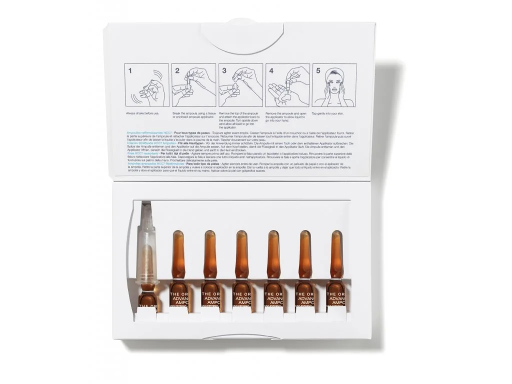 The Organic Pharmacy New Advanced Firming HCC7 Ampoules zpevňující a hydratační kúra 7x1,5 ml