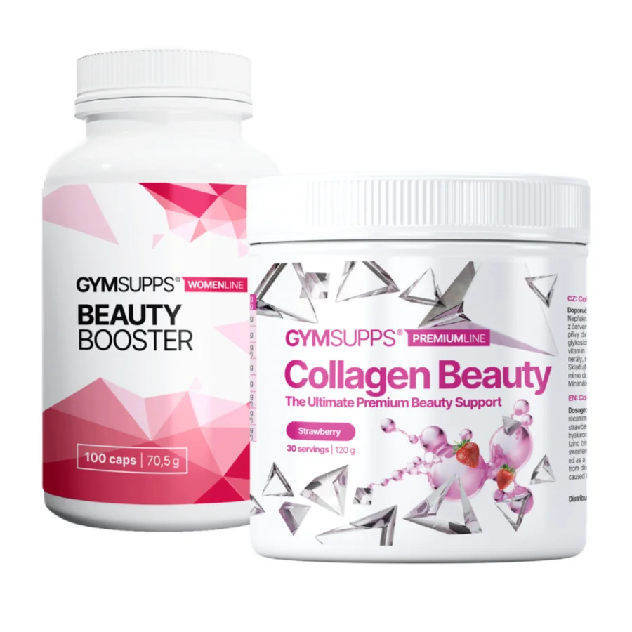 Gymsupps Collagen Beauty 120g + Beauty Booster 100cps