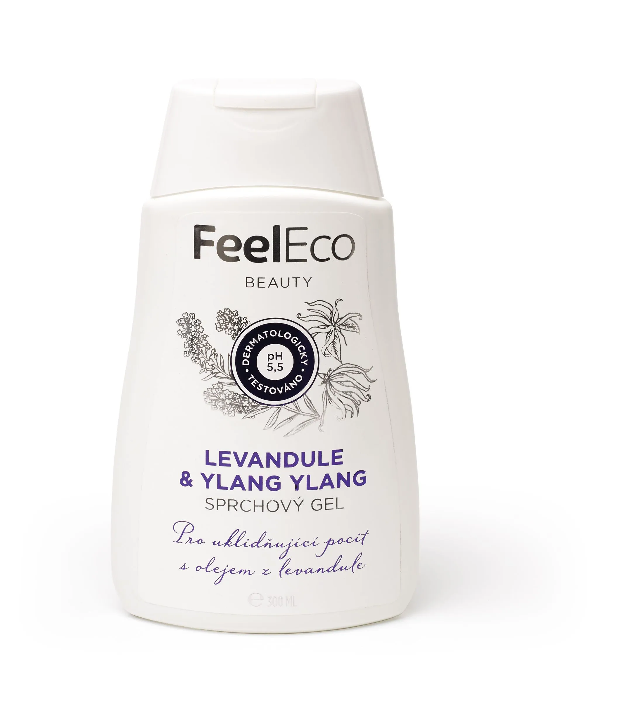 Feel Eco Sprchový gel Levandule & Ylang-Ylang 300 ml