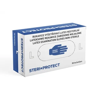Steriwund Rukavice vyšetřovací latex nesterilní vel. L 50 ks