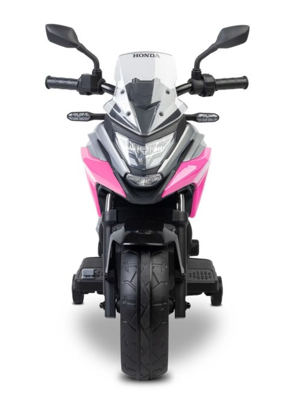 Toyz Elektrická motorka Honda NC750X pro děti – LED, 3-8 let, růžová, černá
