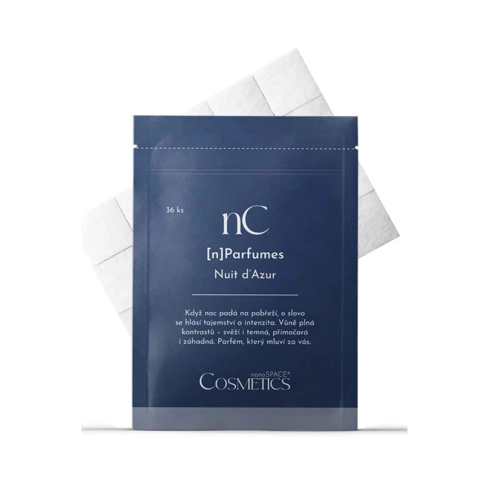 nanoSPACE Cosmetics [n]Parfumes Nuit d’Azur pánský bezvodý parfém 36 ks