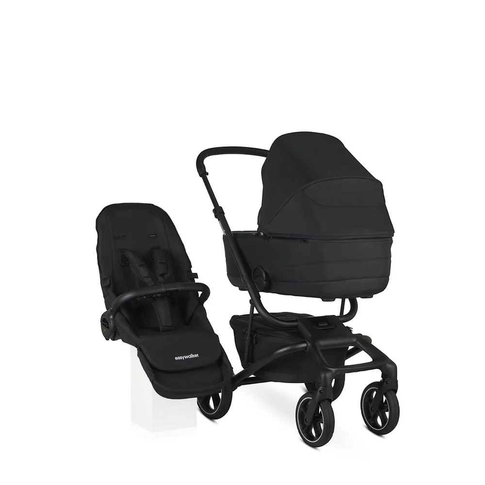 Easywalker Kočárek kombinovaný Jimmey Pepper Black XXL RWS