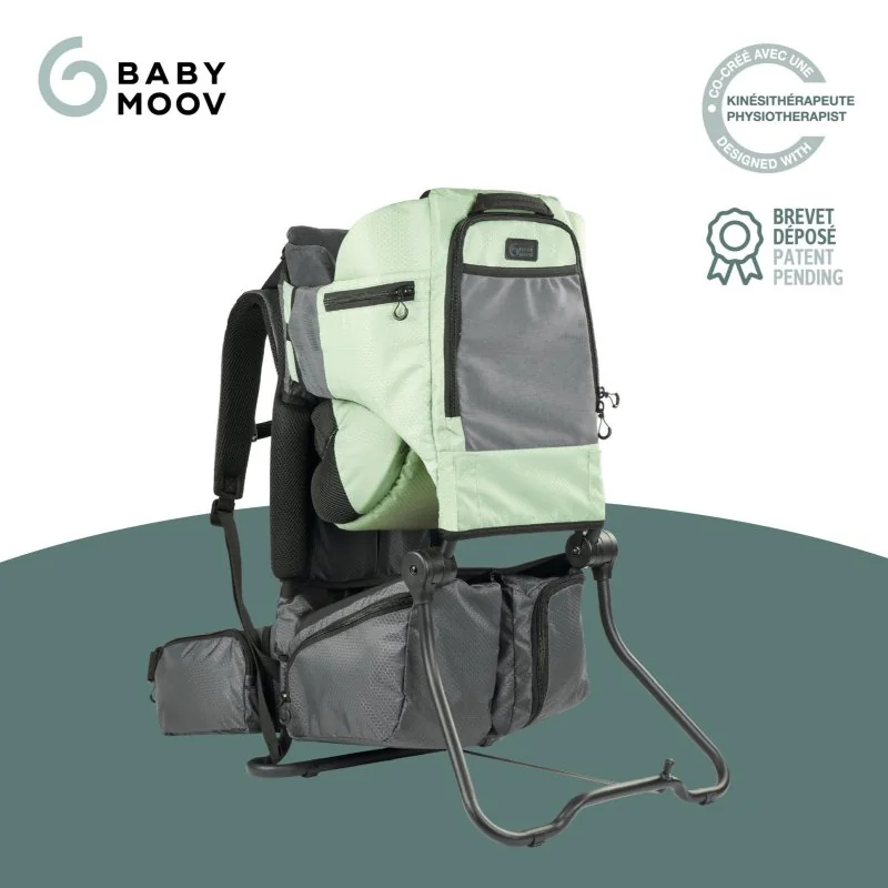 Babymoov krosna na dítě Moov & Hike Sage Green