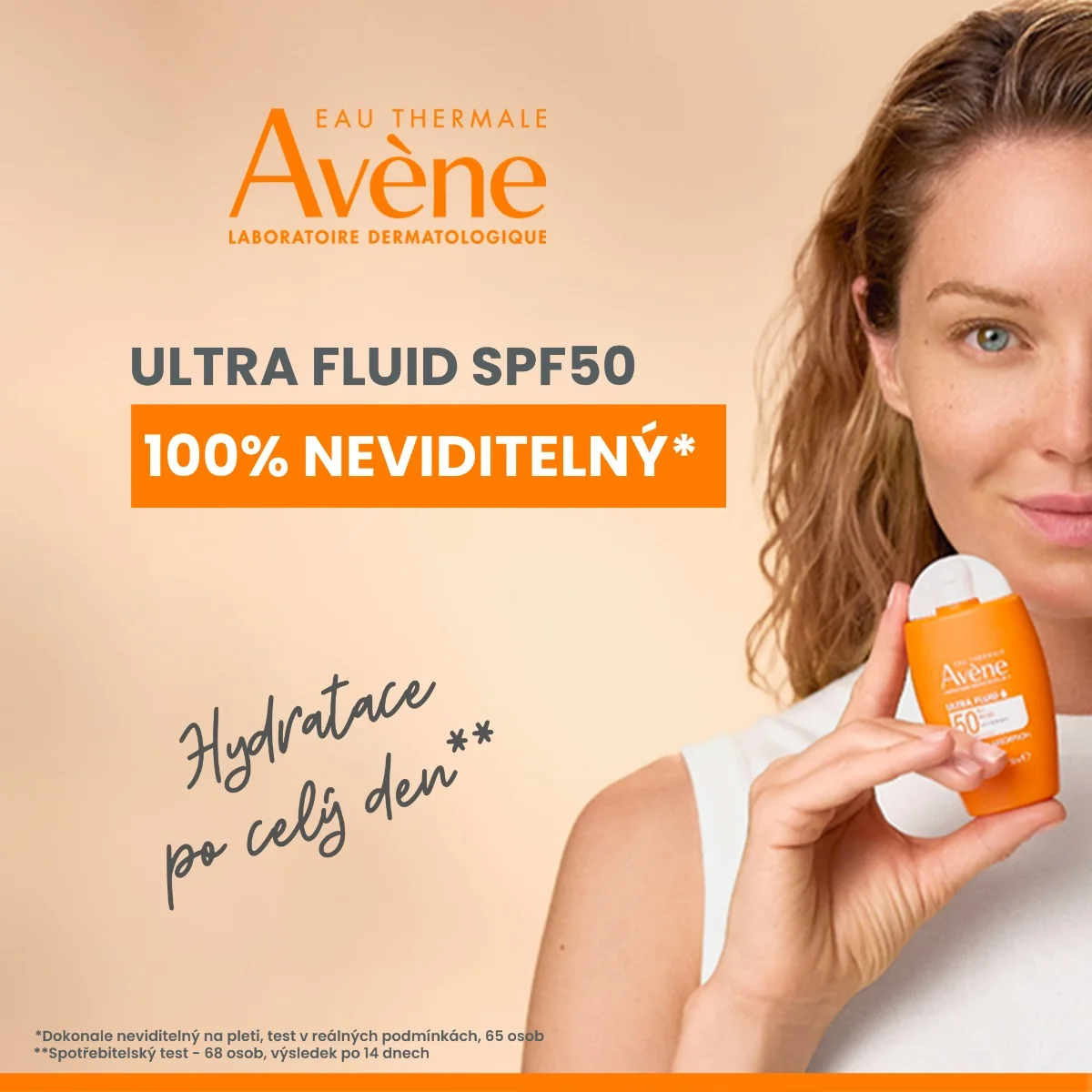 Avène Ultra fluid Invisible SPF50 50 ml