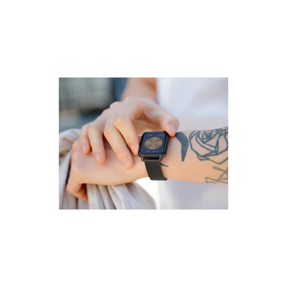 Garett Smartwatch GRC CLASSIC smart hodinky Gold Steel