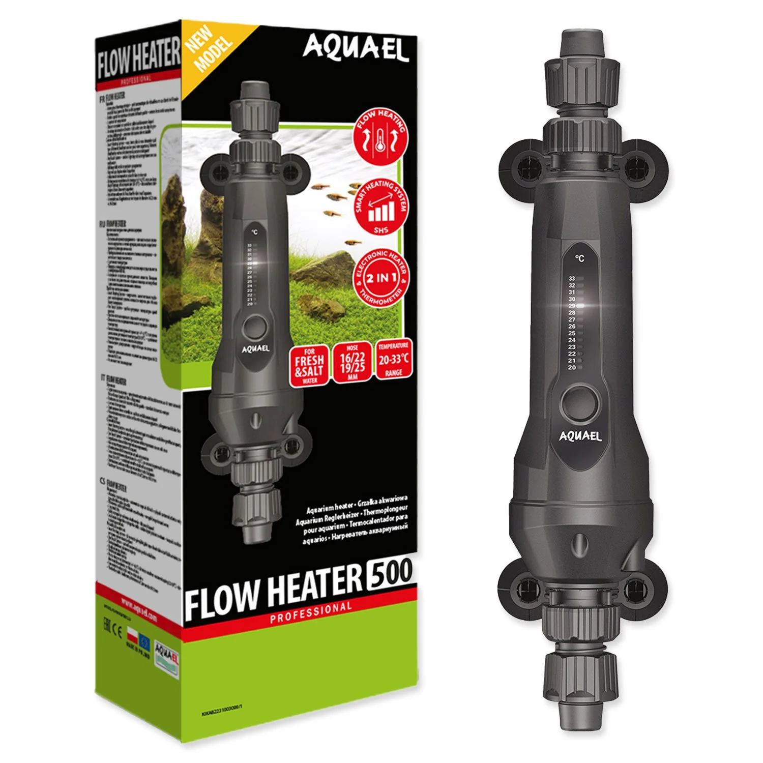 AQUAEL Topítko průtokové Flow 500W