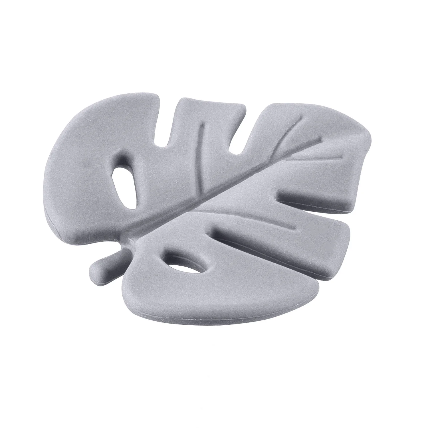 Zopa Silikonové kousátko Leaf, Dove Grey 3