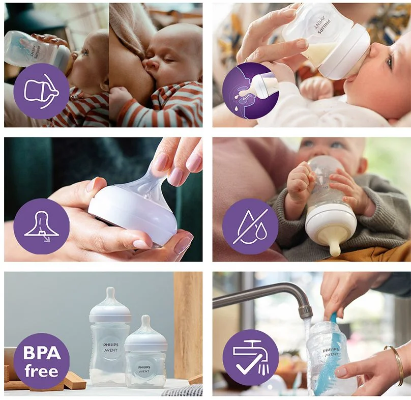 Philips Avent Natural Response 5 Savička velmi rychlý průtok 6m+ 2 ks