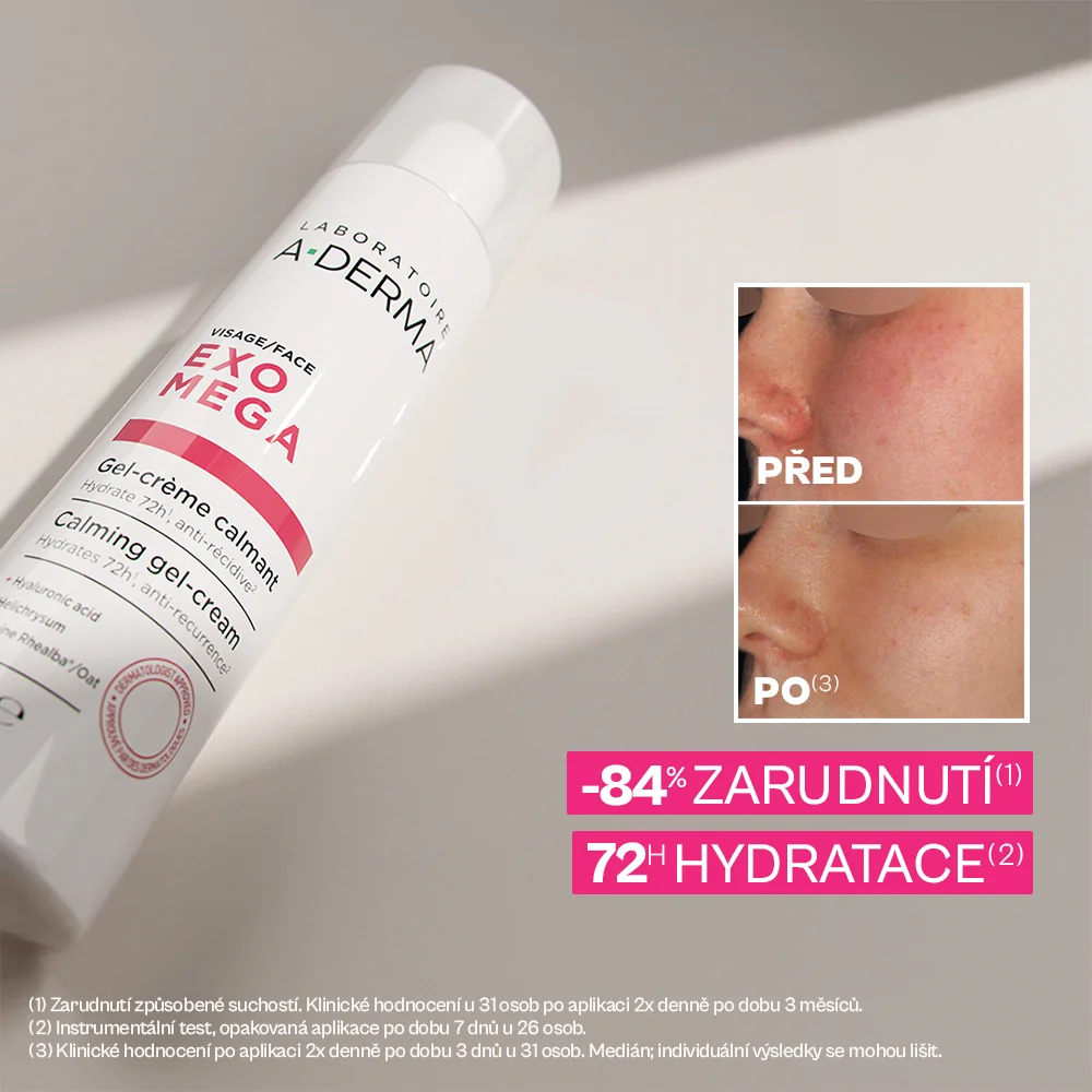 A-Derma Exomega Zklidňující gel-krém 40 ml