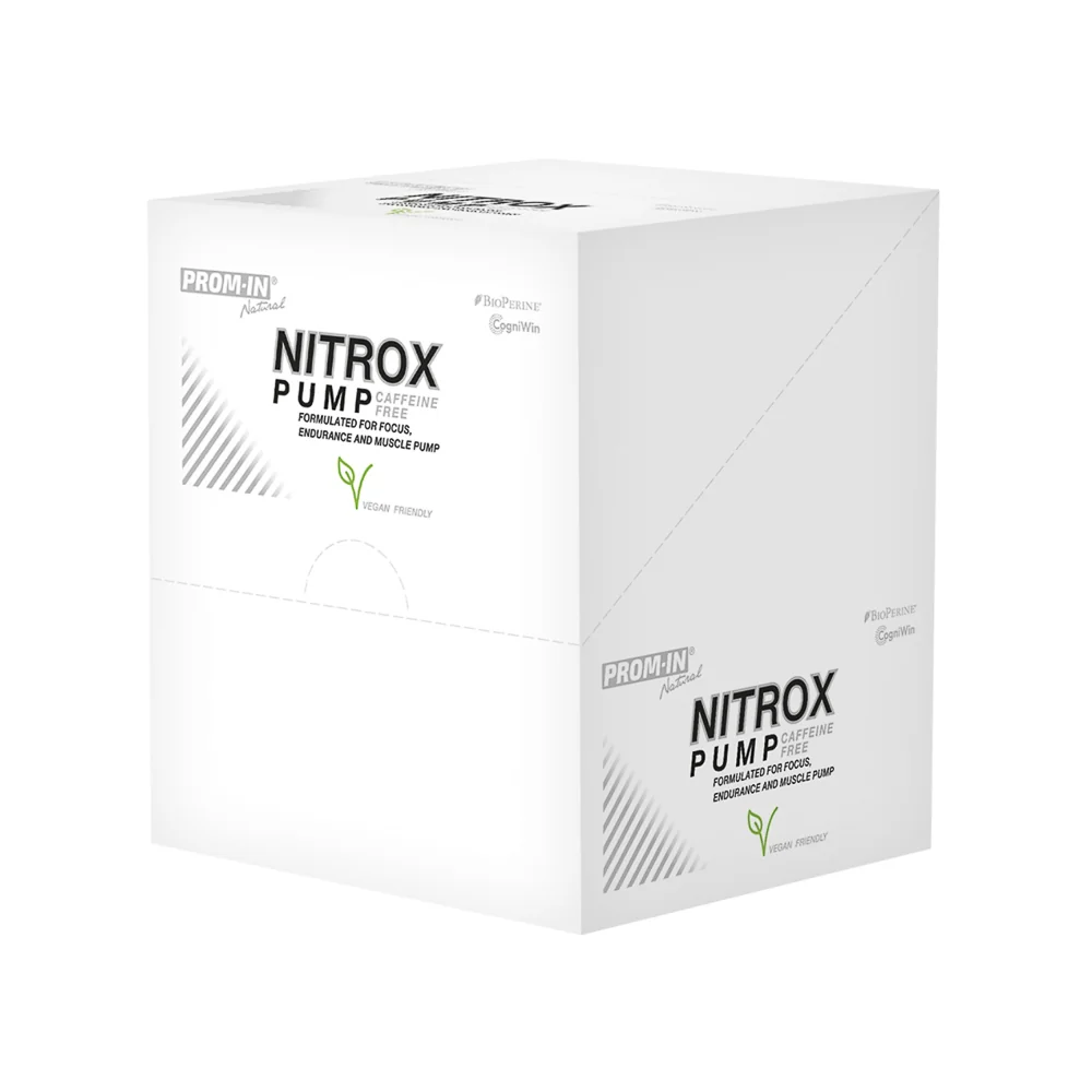 PROM-IN Nitrox Pump caffeine free clean 10x23,5 g marakuja
