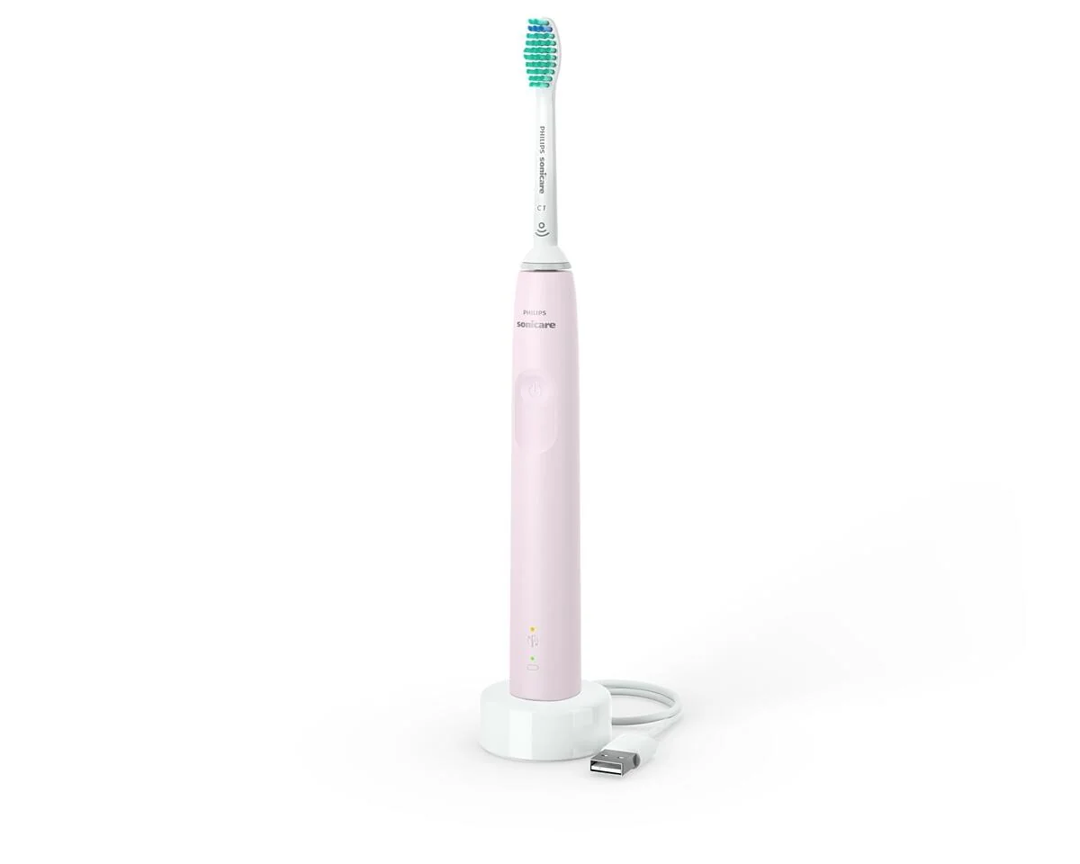 Philips Sonicare ProResults 3100 HX3673/11 sonický zubní kartáček růžový