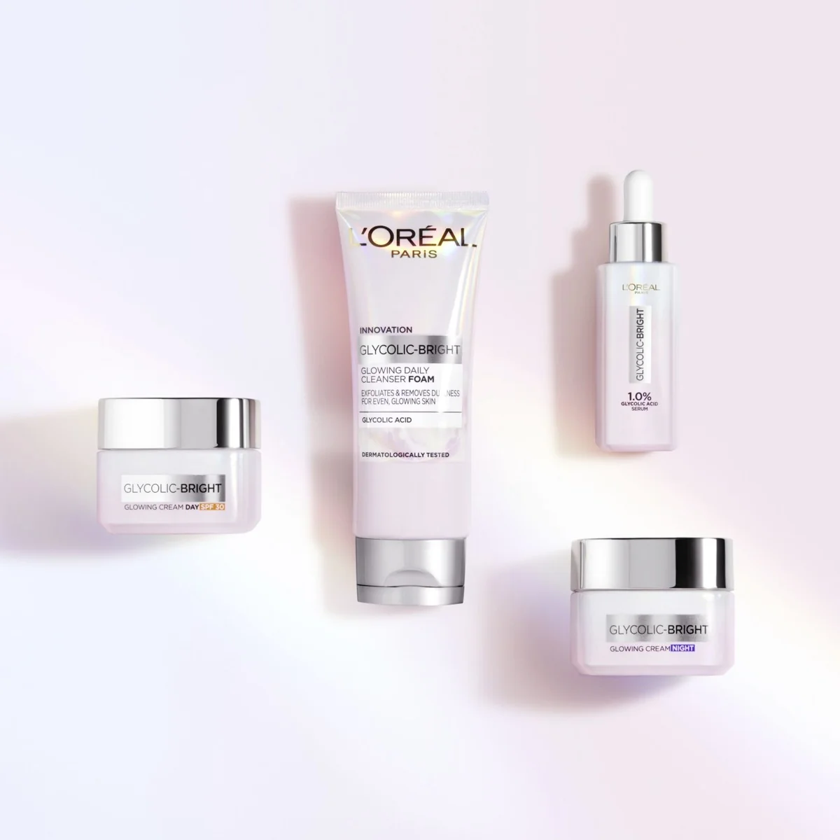 Loréal Paris Glycolic-Bright čisticí pleťová pěna 100 ml