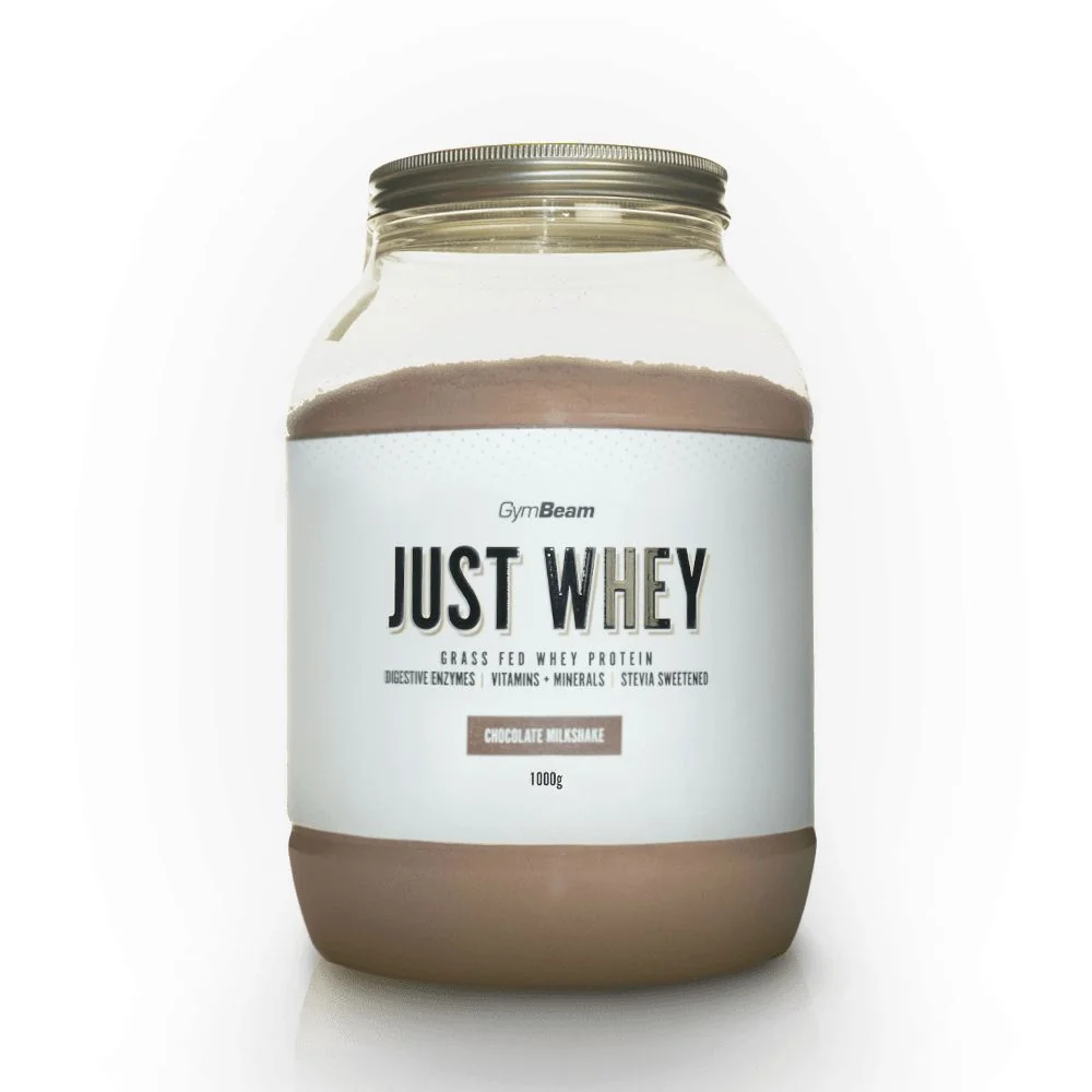 GymBeam Protein Just Whey chocolate milkshake 1000 g