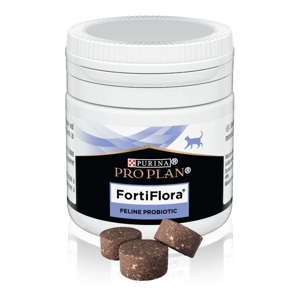 PURINA Pro Plan FortiFlora Feline Probiotic 30 žvýkacích tablet