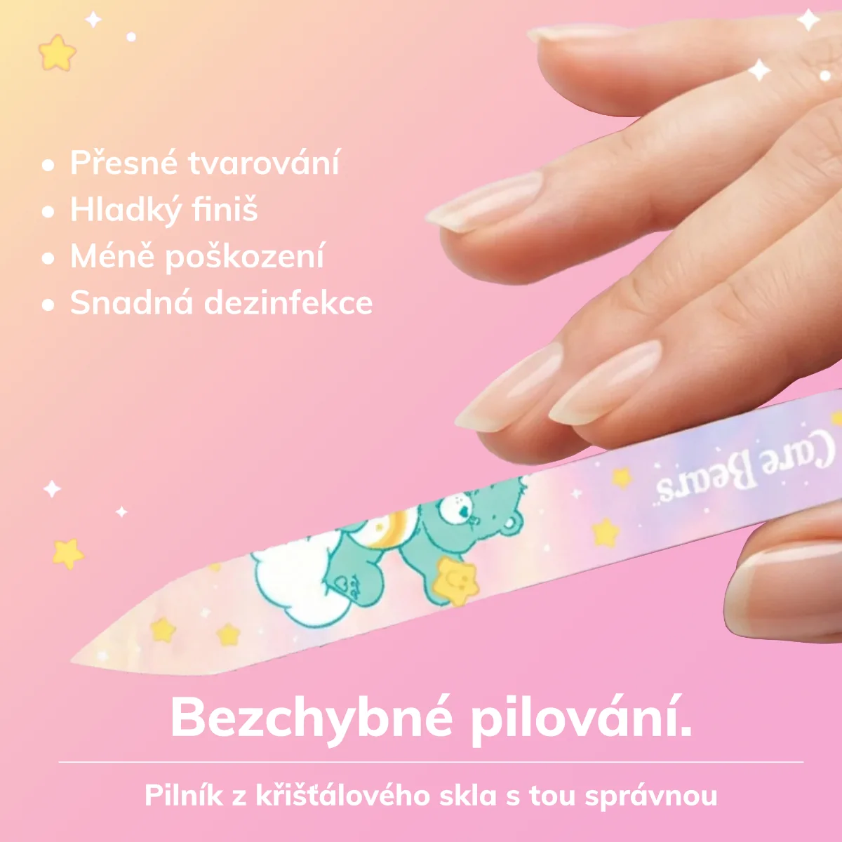 Londontown Care Bears skleněný pilník 1 ks