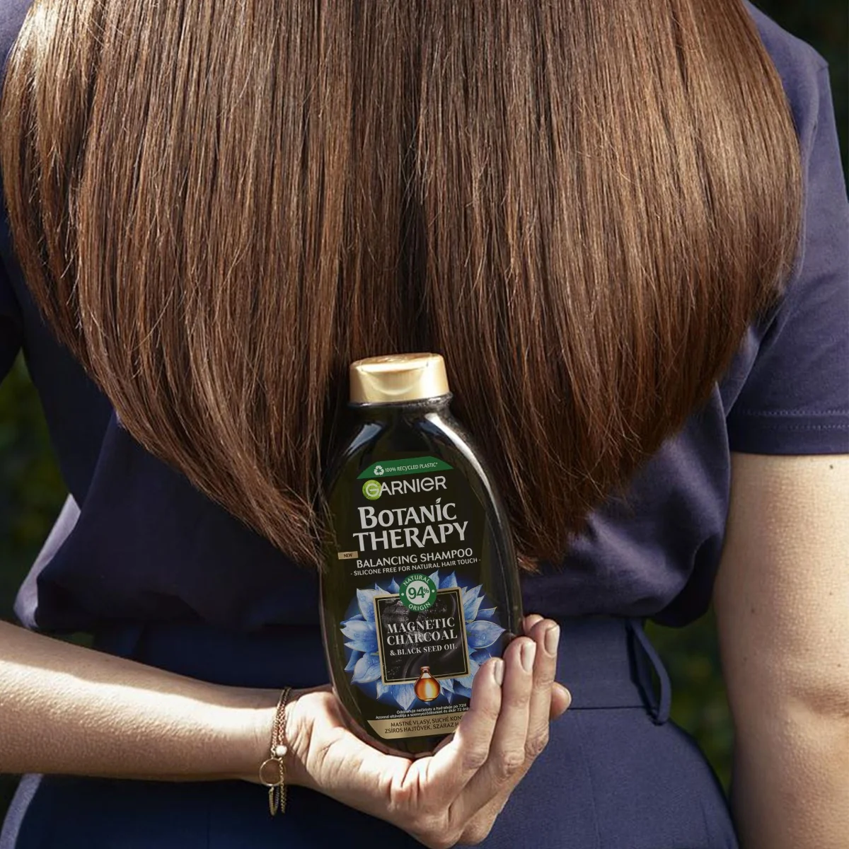 Garnier Botanic Therapy Magnetic Charcoal očisťující šampon 250 ml