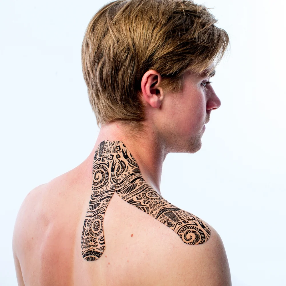 CureTape Art 5 cm x 5 m kineziologický tejp Tattoo