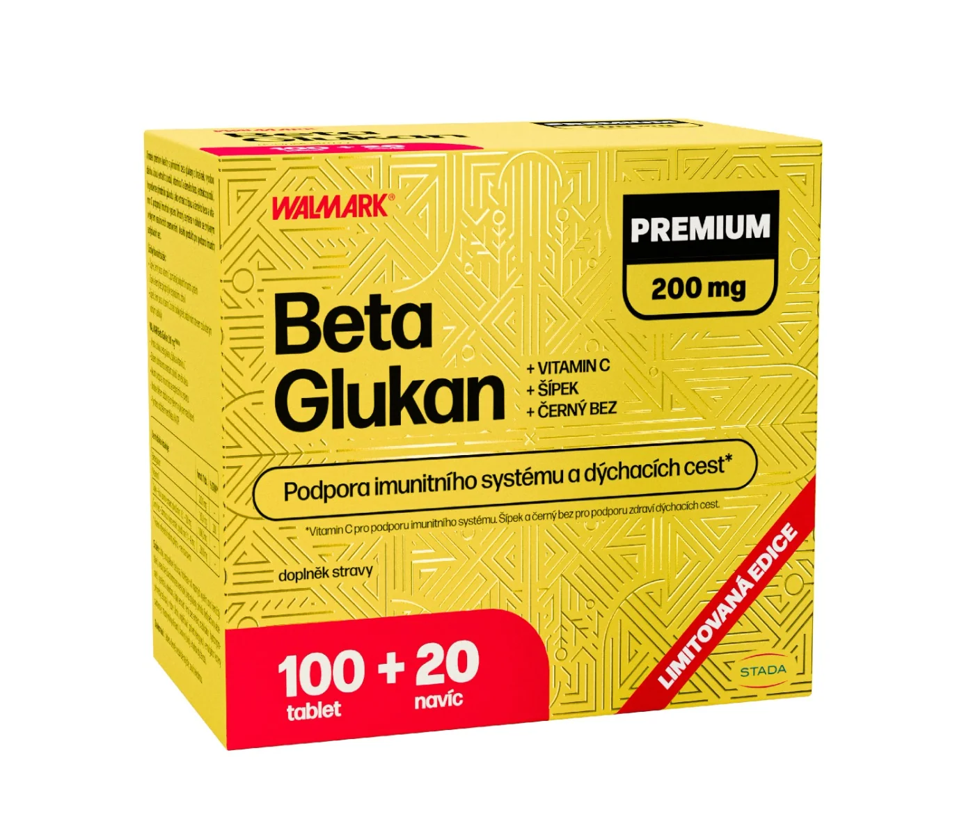 Walmark Beta Glukan 200 mg 100+20 tablet