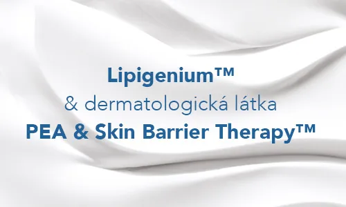 Komplex Lipigenium™ a dermatologická látka PEA and Skin Barrier Therapy™